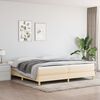 vidaXL &Kappa;&rho;&epsilon;&beta;ά&tau;&iota; Boxspring &mu;&epsilon; &Sigma;&tau;&rho;ώ&mu;&alpha; &Kappa;&rho;&epsilon;&mu; 200x200 &epsilon;&kappa;. &Upsilon;&phi;&alpha;&sigma;&mu;ά&tau;&iota;&nu;&omicron;
