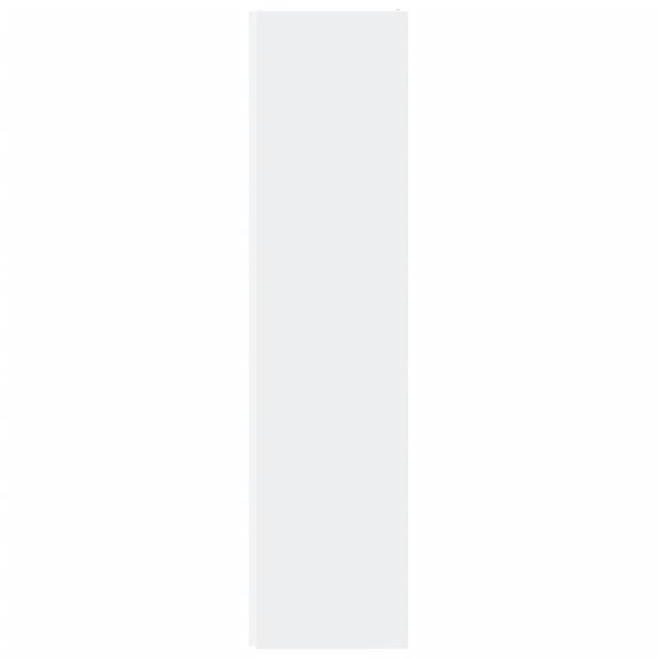 vidaXL Ντουλάπι Γωνία Λευκό 33 x 33 x 132 εκ. από Μοριοσανίδα