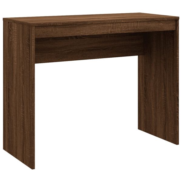 vidaXL Γραφείο Καφέ Δρυς 90 x 40 x72 εκ. από Επεξεργασμένο Ξύλο