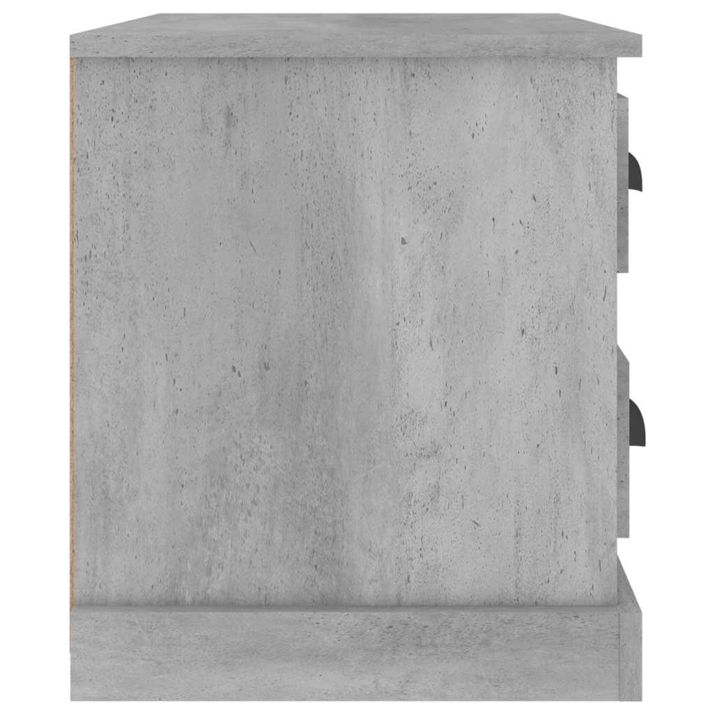 vidaXL Κομοδίνα Γκρι Σκυροδέματος 60x39x45 εκ.