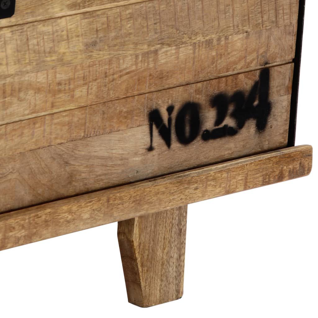 vidaXL Έπιπλο Τηλεόρασης 120 x 30 x 40 εκ. από Μασίφ Ξύλο Μάνγκο