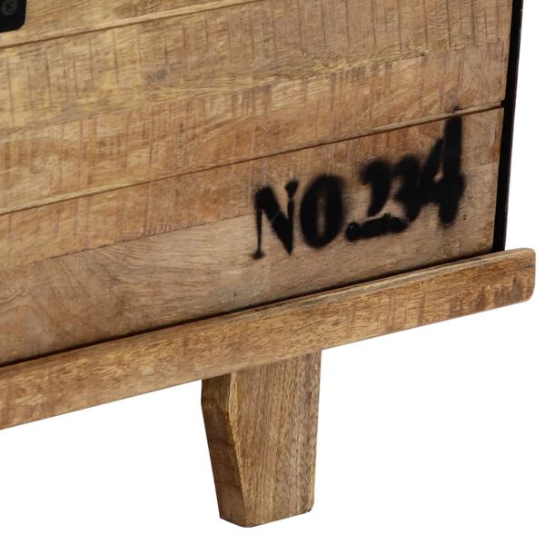 vidaXL Έπιπλο Τηλεόρασης 120 x 30 x 40 εκ. από Μασίφ Ξύλο Μάνγκο