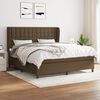vidaXL &Kappa;&rho;&epsilon;&beta;ά&tau;&iota; Boxspring &mu;&epsilon; &Sigma;&tau;&rho;ώ&mu;&alpha; &Sigma;&kappa;&omicron;ύ&rho;&omicron; &Kappa;&alpha;&phi;έ 160x200 &epsilon;&kappa; &Upsilon;&phi;&alpha;&sigma;&mu;ά&tau;&iota;&nu;&omicron;