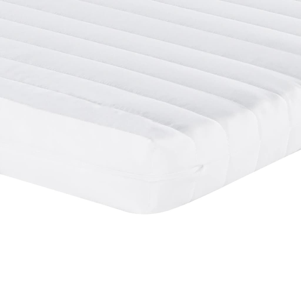 vidaXL Καναπές Κρεβάτι Συρόμενος Σκούρο γκρι 90x190 εκ Ύφασμα Στρώματα