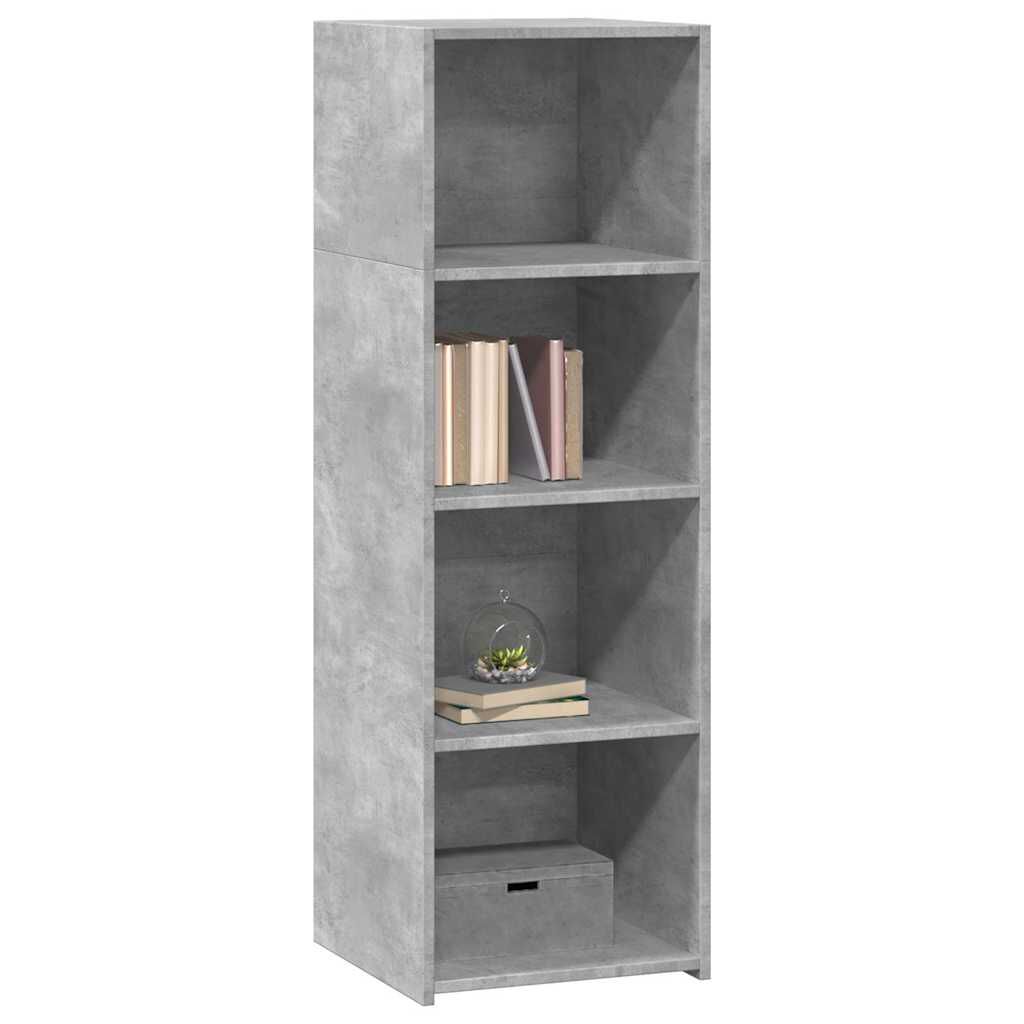 vidaXL Ντουλάπι Γκρι Σκυροδέματος 40x41x124 εκ. από Επεξεργασμένο Ξύλο