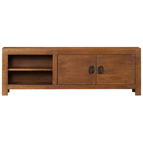 vidaXL Έπιπλο Τηλεόρασης 120 x 30 x 40 εκ. από Μασίφ Ξύλο Μάνγκο