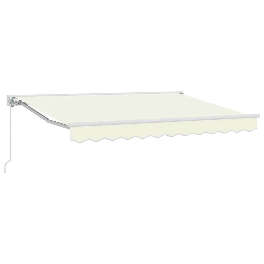 vidaXL Σκηνίτσα Αναδιπλούμενη Κρεμ 250x200 cm