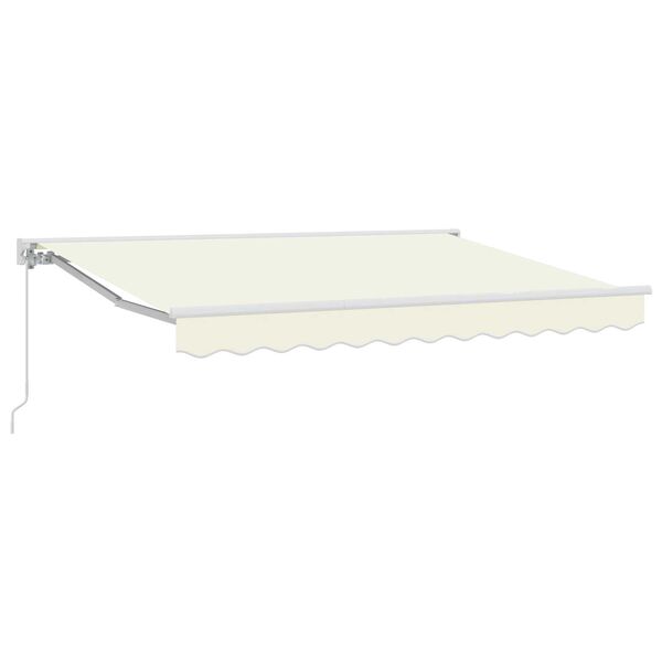 vidaXL Σκηνίτσα Αναδιπλούμενη Κρεμ 250x200 cm