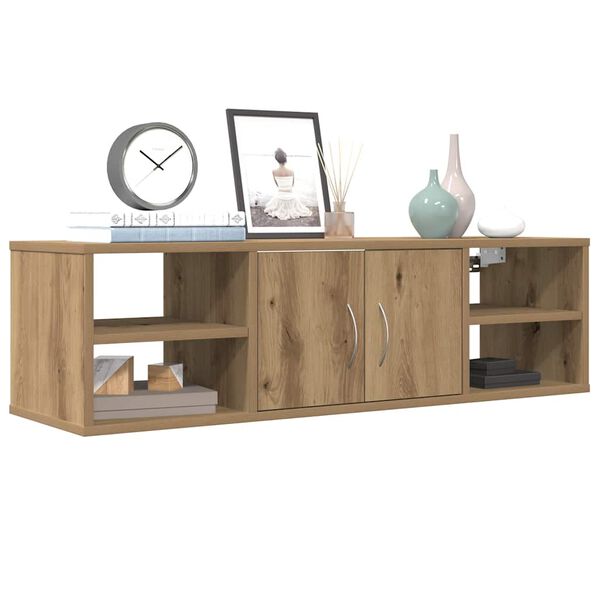 vidaXL Ντουλάπι τοίχου Artisan Oak 101x30x29 cm Κατασκευασμένο ξύλο