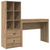 vidaXL &Gamma;&rho;&alpha;&phi;&epsilon;ί&omicron; &mu;&epsilon; &sigma;&upsilon;&rho;&tau;ά&rho;&iota; &mu;&epsilon; &rho;ά&phi;&iota; &mu;&epsilon; &alpha;&pi;&omicron;&theta;ή&kappa;&epsilon;&upsilon;&sigma;&eta; 2 pcs Artisan Oak