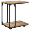 vidaXL &Tau;&rho;&alpha;&pi;&epsilon;&zeta;ά&kappa;&iota; &Pi;&lambda;&epsilon;&upsilon;&rho;ά&sigmaf; Artisan Oak 50 x 35 x 55.5 &epsilon;&kappa;.