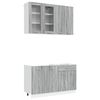 vidaXL &Mu;&omicron;&nu;ά&delta;&alpha; &kappa;&omicron;&upsilon;&zeta;ί&nu;&alpha;&sigmaf; LYON 4 pcs &Gamma;&kappa;&rho;&iota; Sonoma &Epsilon;&pi;&epsilon;&xi;&epsilon;&rho;&gamma;&alpha;&sigma;&mu;έ&nu;&omicron; &Xi;ύ&lambda;&omicron;