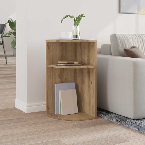 vidaXL End Table Artisan Oak 29,6 x 29,6 x 60 &epsilon;&kappa; &Epsilon;&pi;&epsilon;&xi;&epsilon;&rho;&gamma;&alpha;&sigma;&mu;έ&nu;&omicron; &xi;ύ&lambda;&omicron;