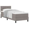 vidaXL &Kappa;&rho;&epsilon;&beta;ά&tau;&iota; &mu;&epsilon; &epsilon;&lambda;&alpha;&tau;ή&rho;&iota;&alpha; &mu;&epsilon; &kappa;&epsilon;&phi;&alpha;&lambda;ά&rho;&iota; Taupe 80 x 200 cm ύ&phi;&alpha;&sigma;&mu;&alpha;