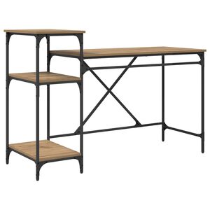 vidaXL &Gamma;&rho;&alpha;&phi;&epsilon;ί&omicron; Artisan Oak &Epsilon;&pi;&epsilon;&xi;&epsilon;&rho;&gamma;&alpha;&sigma;&mu;έ&nu;&omicron; &Xi;ύ&lambda;&omicron; 135 x 50 x 90 cm