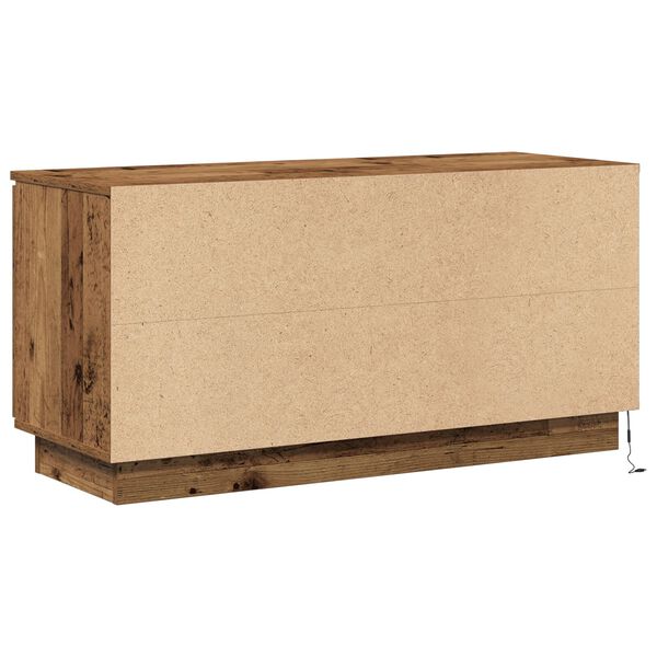 vidaXL ντουλάπι τηλεόρασης παλιό ξύλο 100x38x49 εκ. επεξεργασμένο ξύλο