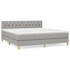 vidaXL &Kappa;&rho;&epsilon;&beta;ά&tau;&iota; Boxspring &mu;&epsilon; &Sigma;&tau;&rho;ώ&mu;&alpha; &Alpha;&nu;. &Pi;&rho;ά&sigma;&iota;&nu;&omicron; 160x200&epsilon;&kappa; &Upsilon;&phi;&alpha;&sigma;&mu;ά&tau;&iota;&nu;&omicron;