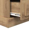 vidaXL &Kappa;&omicron;&mu;&omicron;&delta;ί&nu;&omicron; 2 pcs Artisan Oak 36 x 43 x 60 &epsilon;&kappa; &Epsilon;&pi;&epsilon;&xi;&epsilon;&rho;&gamma;&alpha;&sigma;&mu;έ&nu;&omicron; &xi;ύ&lambda;&omicron;