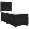 vidaXL &Kappa;&rho;&epsilon;&beta;ά&tau;&iota; Boxspring &mu;&epsilon; &Sigma;&tau;&rho;ώ&mu;&alpha; &Mu;&alpha;ύ&rho;&omicron; 90x190 &epsilon;&kappa;. &Beta;&epsilon;&lambda;&omicron;ύ&delta;&iota;&nu;&omicron;