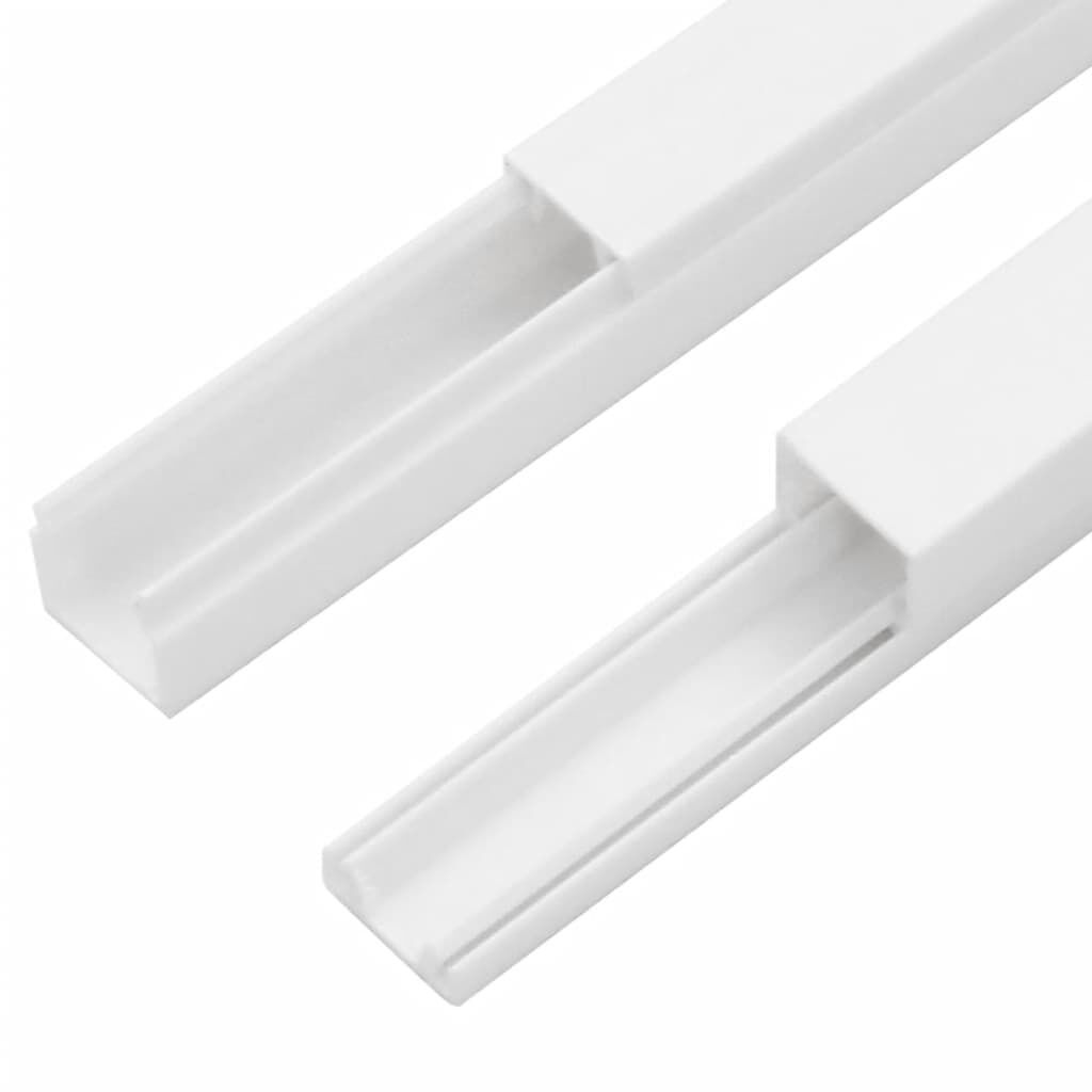 vidaXL Κανάλι Καλωδίων 30 x 15 χιλ. 10 μ. από PVC