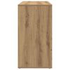 vidaXL Ντουλάπι καλλυντικών Artisan Oak 80x40x75cm Κατασκευασμένο ξύλο