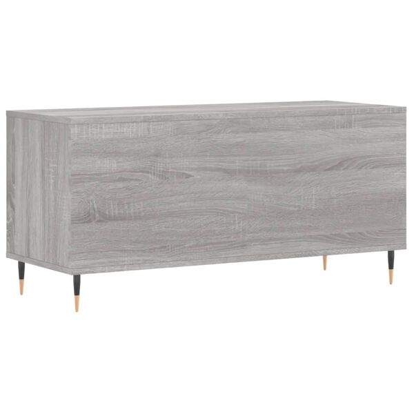 vidaXL Έπιπλο Δίσκων Γκρι Sonoma 100x38x48 εκ. από Επεξεργασμένο Ξύλο