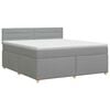 vidaXL &Kappa;&rho;&epsilon;&beta;ά&tau;&iota; box spring &mu;&epsilon; &sigma;&tau;&rho;ώ&mu;&alpha; &Alpha;&nu;&omicron;&iota;&chi;&tau;ό &gamma;&kappa;&rho;&iota; 140 x 190 cm Ύ&phi;&alpha;&sigma;&mu;&alpha;