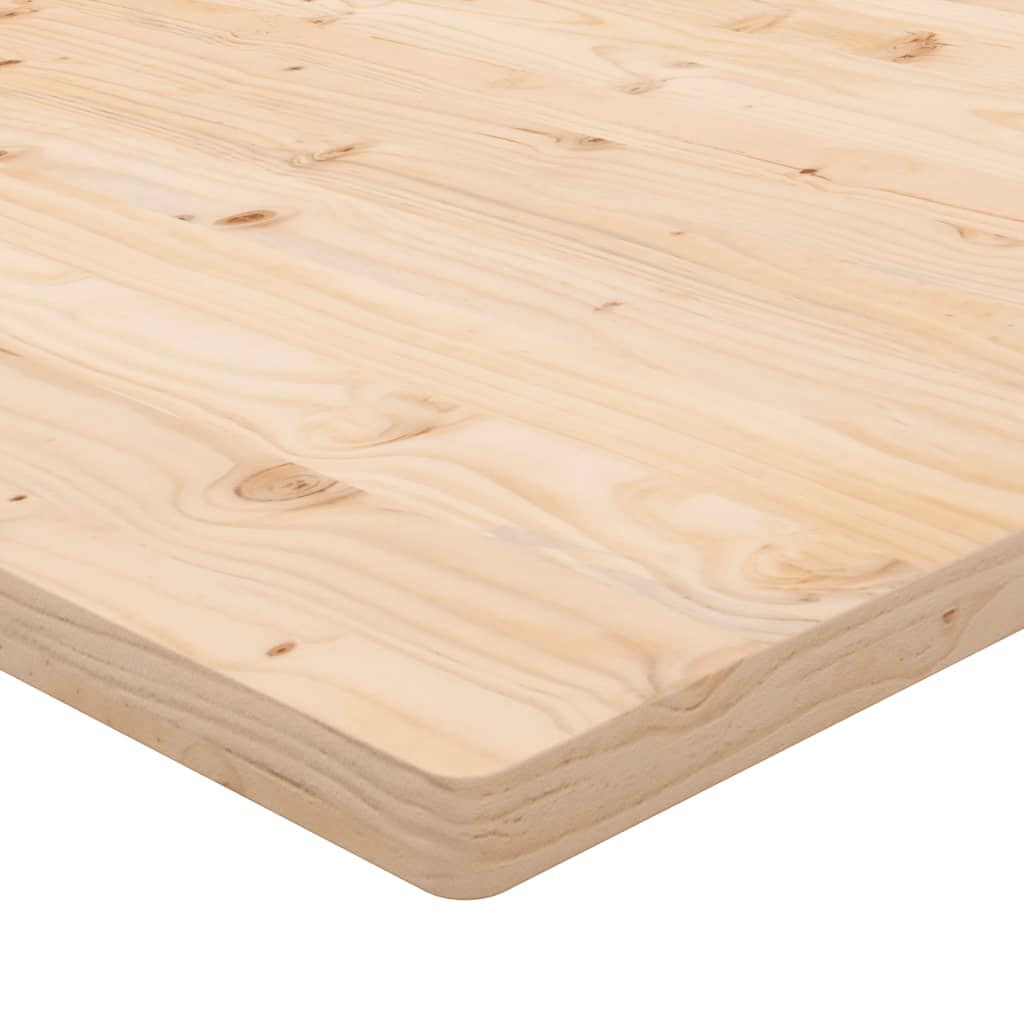 vidaXL Επιφάνεια Τραπεζιού Ορθογ. 110x60x2,5 εκ. από Μασίφ Ξύλο Πεύκου