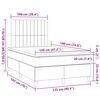 vidaXL &Kappa;&rho;&epsilon;&beta;ά&tau;&iota; Boxspring &mu;&epsilon; &Sigma;&tau;&rho;ώ&mu;&alpha; Taupe 120x190 &epsilon;&kappa;. &Upsilon;&phi;&alpha;&sigma;&mu;ά&tau;&iota;&nu;&omicron;