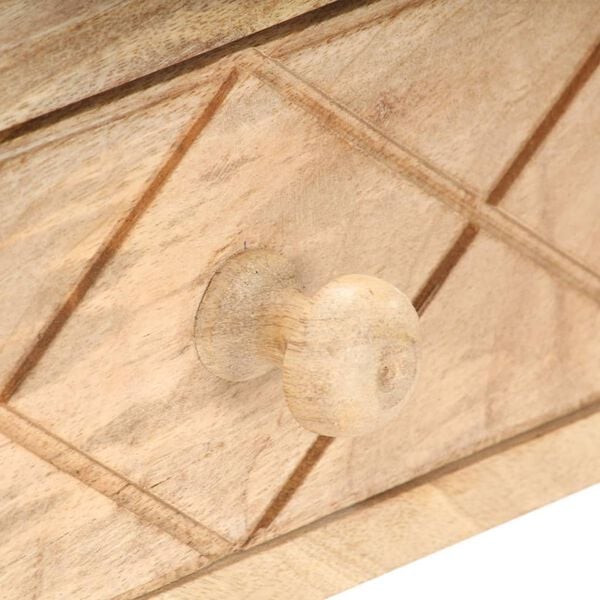 vidaXL Μπουντουάρ 100 x 50 x 76 εκ. από Μασίφ Ξύλο Μάνγκο
