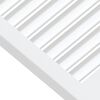 vidaXL Πορτάκι με Περσίδες 39,5x39,4 εκ. από Μασίφ Ξύλο Πεύκου