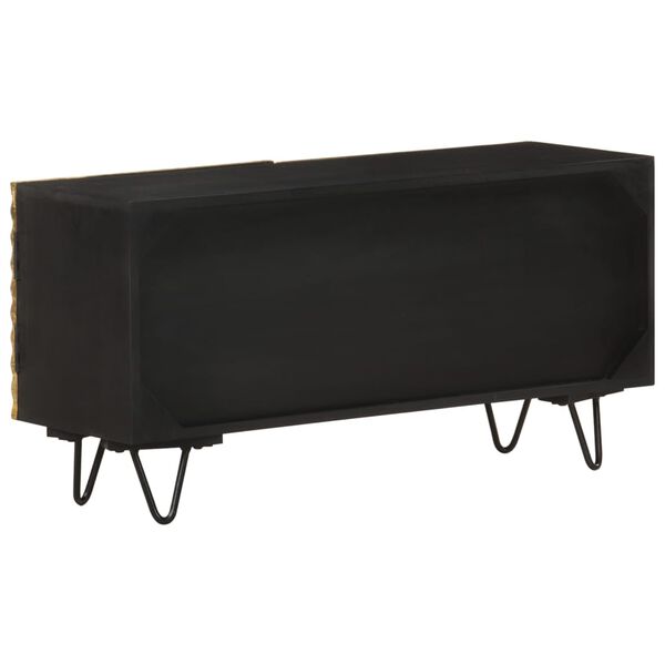 vidaXL Έπιπλο Τηλεόρασης 90 x 30 x 45 εκ. από Μασίφ Ξύλο Μάνγκο