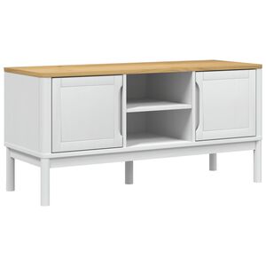 vidaXL Έ&pi;&iota;&pi;&lambda;&omicron; &Tau;&eta;&lambda;&epsilon;ό&rho;&alpha;&sigma;&eta;&sigmaf; FLORO &Lambda;&epsilon;&upsilon;&kappa;ό 114x43x55&epsilon;&kappa; &alpha;&pi;ό &Mu;&alpha;&sigma;ί&phi; &Xi;ύ&lambda;&omicron; &Pi;&epsilon;ύ&kappa;&omicron;&upsilon;