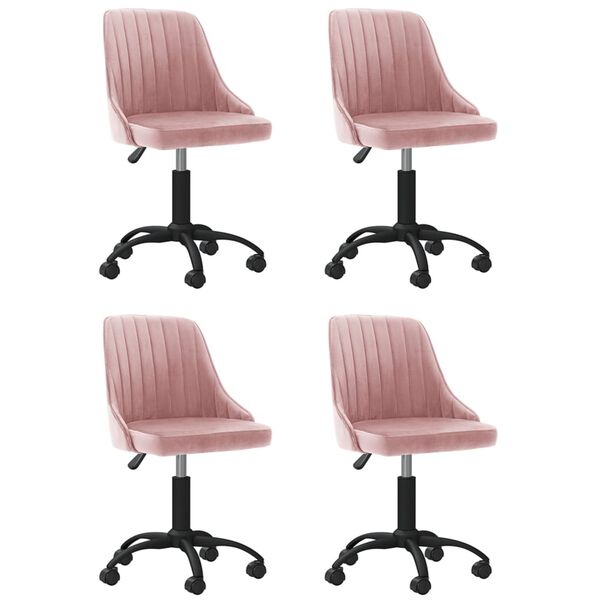 vidaXL &Kappa;&alpha;&rho;έ&kappa;&lambda;&epsilon;&sigmaf; &Tau;&rho;&alpha;&pi;&epsilon;&zeta;&alpha;&rho;ί&alpha;&sigmaf; &Pi;&epsilon;&rho;&iota;&sigma;&tau;&rho;&epsilon;&phi;ό&mu;&epsilon;&nu;&epsilon;&sigmaf; 4 &tau;&epsilon;&mu;. &Rho;&omicron;&zeta; &Beta;&epsilon;&lambda;&omicron;ύ&delta;&iota;&nu;&epsilon;&sigmaf;