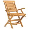 vidaXL Καρέκλες Κήπου Πτυσσόμενες 6 τεμ. 56x63x90 εκ. Μασίφ Ξύλο Teak