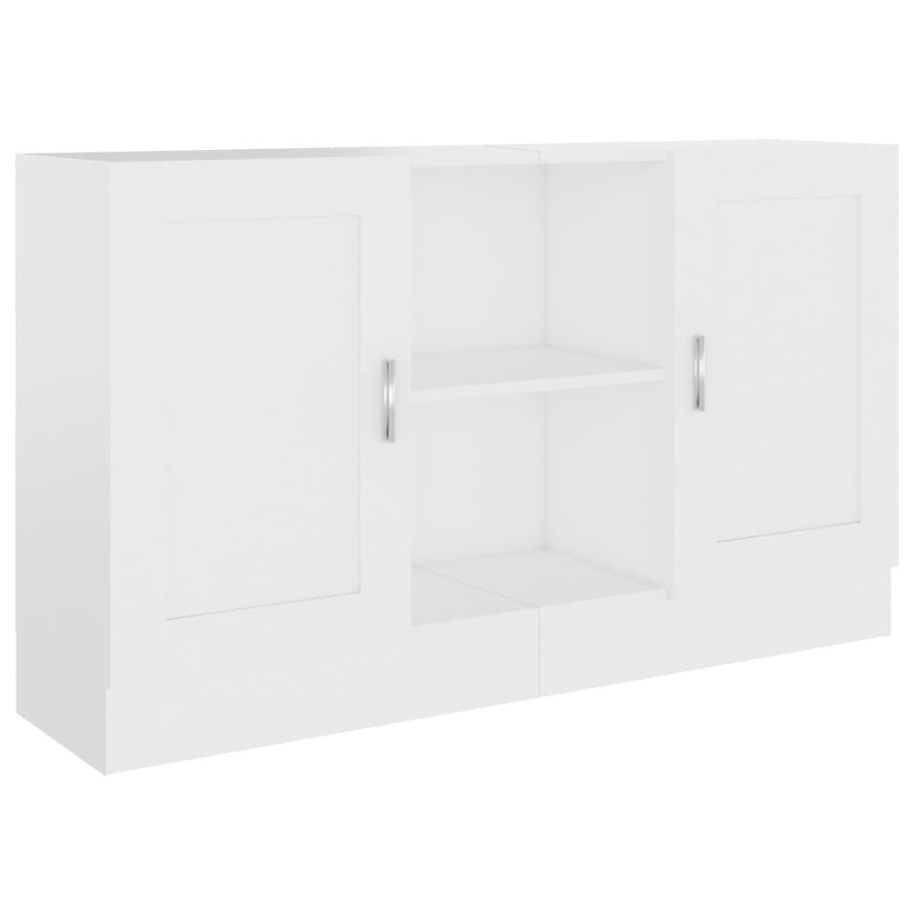 vidaXL Μπουφές Λευκός 120 x 30,5 x 70 εκ. από Επεξ. Ξύλο
