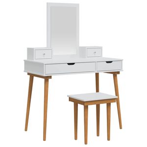 vidaXL &Sigma;&epsilon;&tau; &Tau;&rho;&alpha;&pi;&epsilon;&zeta;&iota;&omicron;ύ &Mu;&alpha;&kappa;&iota;&gamma;&iota;ά&zeta; FAUSKE 5 pcs &Lambda;&epsilon;&upsilon;&kappa;ό 100 x 50 x 143 &epsilon;&kappa;