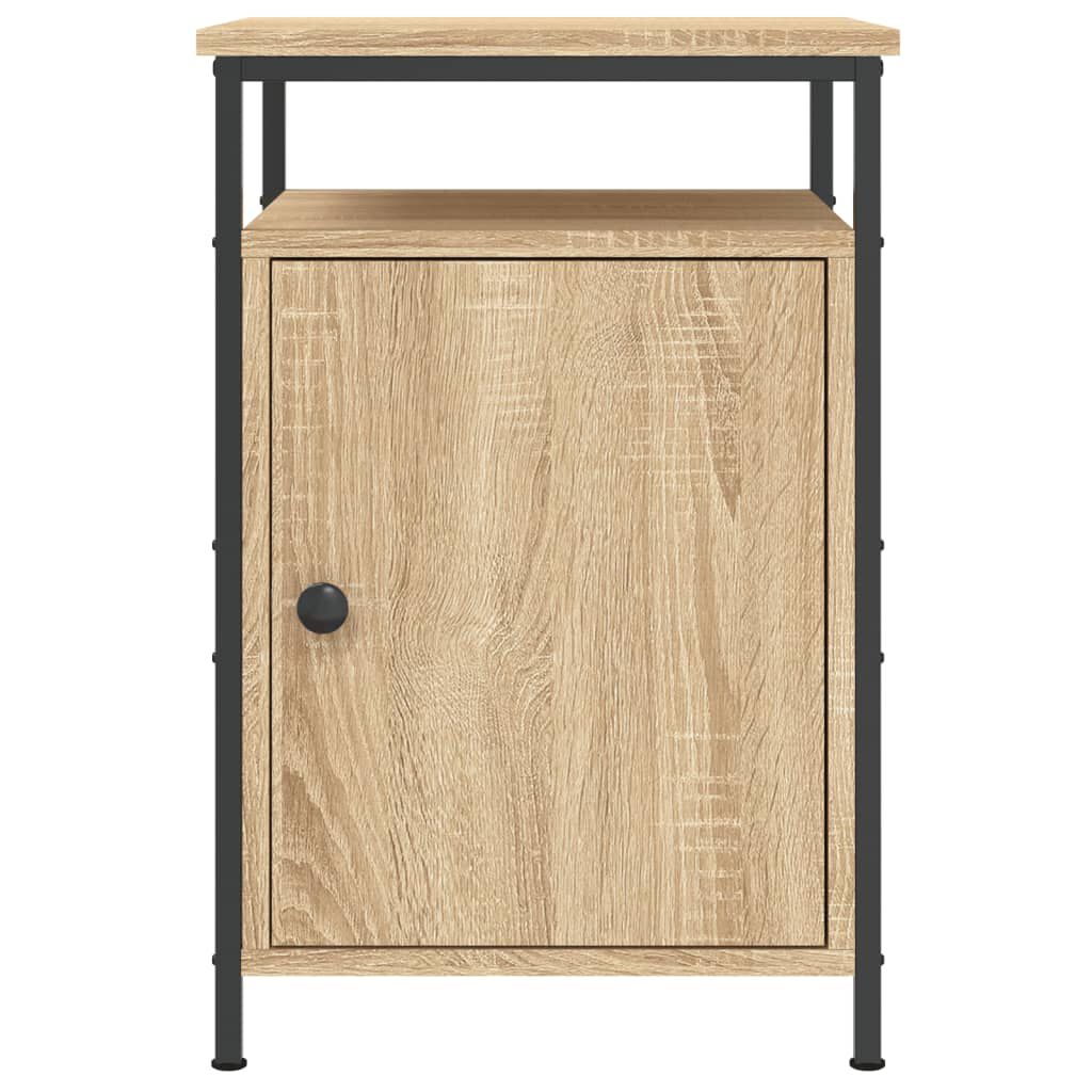 vidaXL Κομοδίνα 2 τεμ. Sonoma Δρυς 40x42x60 εκ. από Επεξεργασμένο Ξύλο