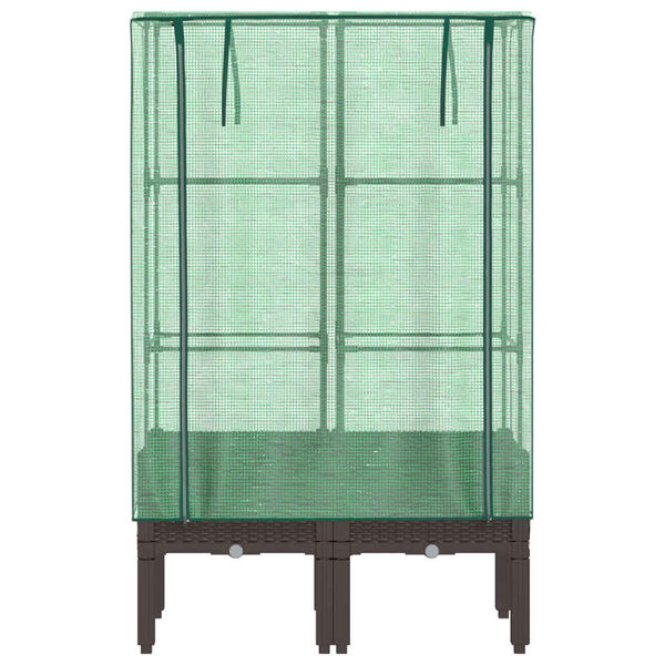 vidaXL &Zeta;&alpha;&rho;&nu;&tau;&iota;&nu;&iota;έ&rho;&alpha; &Upsilon;&pi;&epsilon;&rho;&upsilon;&psi;. &Kappa;ά&lambda;&upsilon;&mu;&mu;&alpha; &Theta;&epsilon;&rho;&mu;&omicron;&kappa;&eta;&pi;ί&omicron;&upsilon; Ό&psi;&eta; &Rho;&alpha;&tau;ά&nu; 80x40x140 &epsilon;&kappa;.