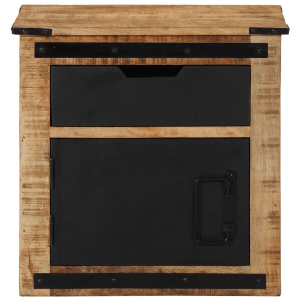 vidaXL Κομοδίνο 45x40x45 εκ. από Μασίφ Ξύλο Μάνγκο