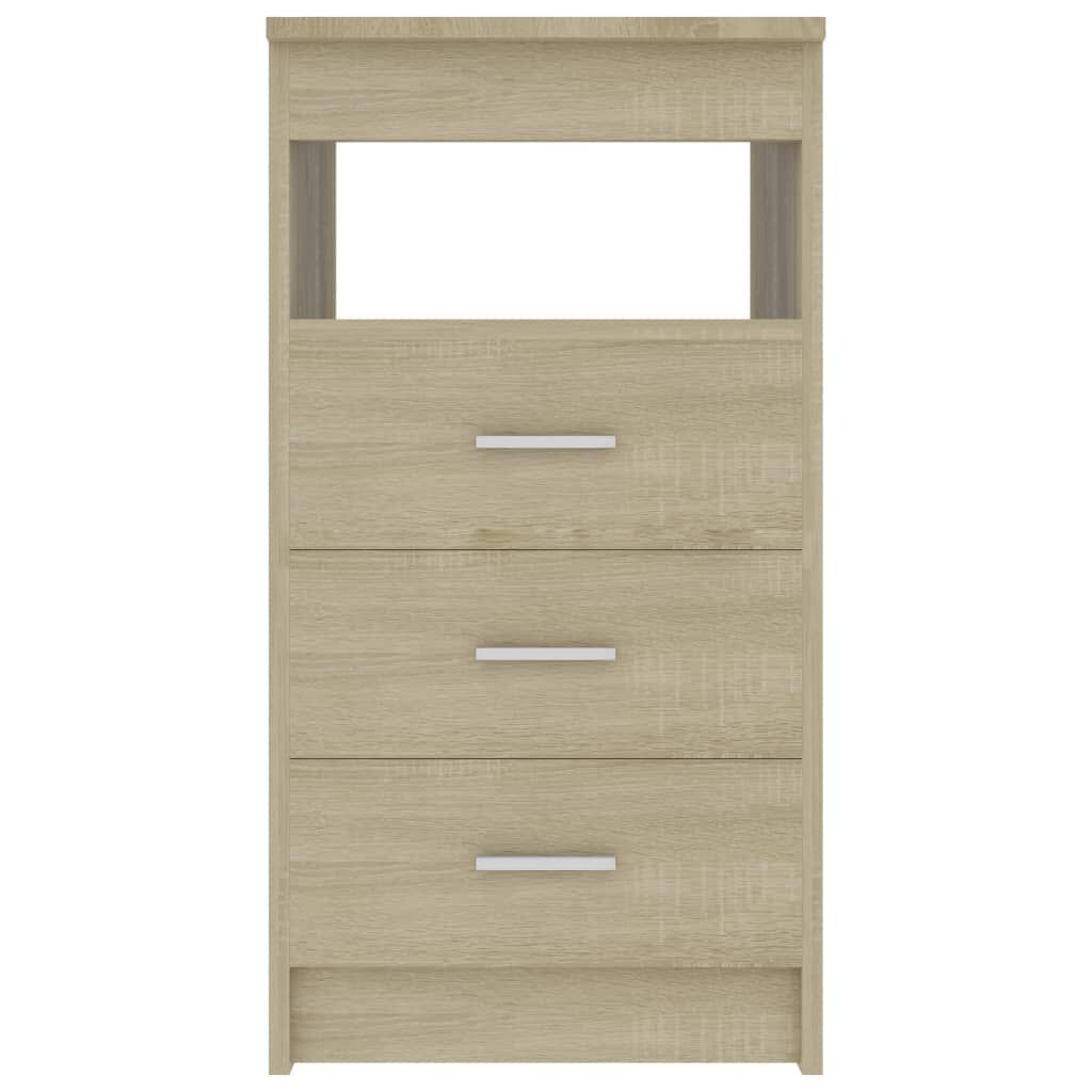 vidaXL Συρταριέρα Sonoma Δρυς 40 x 50 x 76 εκ. από Επεξεργασμένο Ξύλο