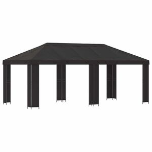 vidaXL &Kappa;ή&pi;&omicron;&sigmaf; &Gamma;&kappa;&alpha;&zeta;ebo 6 x 3 m &Alpha;&nu;&theta;&rho;&alpha;&kappa;ί &Pi;&omicron;&lambda;&upsilon;&epsilon;&sigma;&tau;έ&rho;&alpha;&sigmaf; &kappa;&alpha;&iota; &Chi;ά&lambda;&upsilon;&beta;&alpha;&sigmaf; 190 gsm