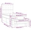 vidaXL &Kappa;&rho;&epsilon;&beta;ά&tau;&iota; Boxspring &mu;&epsilon; &Sigma;&tau;&rho;ώ&mu;&alpha; &Sigma;&kappa;&omicron;ύ&rho;&omicron; &Mu;&pi;&lambda;&epsilon; 90x200 &epsilon;&kappa;. &Beta;&epsilon;&lambda;&omicron;ύ&delta;&iota;&nu;&omicron;