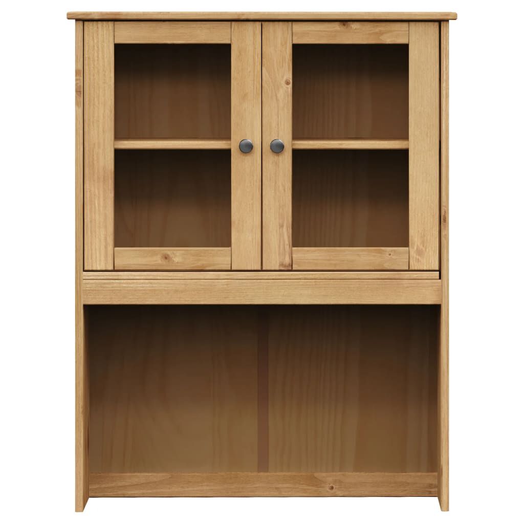 vidaXL Βιτρίνα VIGO 78 x 40 x 175 εκ. από Μασίφ Ξύλο Πεύκου