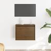vidaXL Ντουλάπι Τοίχου Καφέ Μελί 45 x 30 x 35 εκ. Μασίφ Ξύλο Πεύκου