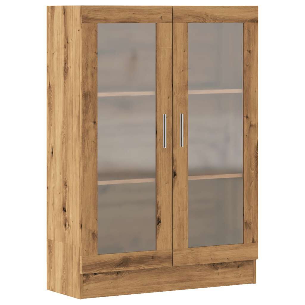 vidaXL Βιβλιοθήκη Artisan Δρυς 82,5x30,5x115 εκ. Επεξεργασμένο Ξύλο