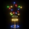 vidaXL Χριστουγεννιάτικο Δέντρο Με Ακίδα 108 LED Πολύχρωμο 180 εκ.