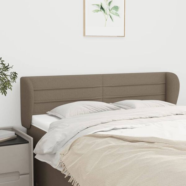 vidaXL &Kappa;&epsilon;&phi;&alpha;&lambda;ά&rho;&iota; &mu;&epsilon; &Pi;&tau;&epsilon;&rho;ύ&gamma;&iota;&alpha; Taupe 147 x 23 x 78/88 &epsilon;&kappa;. &Upsilon;&phi;&alpha;&sigma;&mu;ά&tau;&iota;&nu;&omicron;