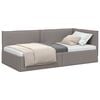 vidaXL &Kappa;&rho;&epsilon;&beta;ά&tau;&iota; &Gamma;&omega;&nu;ί&alpha;&sigmaf; Taupe 90 x 190 cm ύ&phi;&alpha;&sigma;&mu;&alpha;