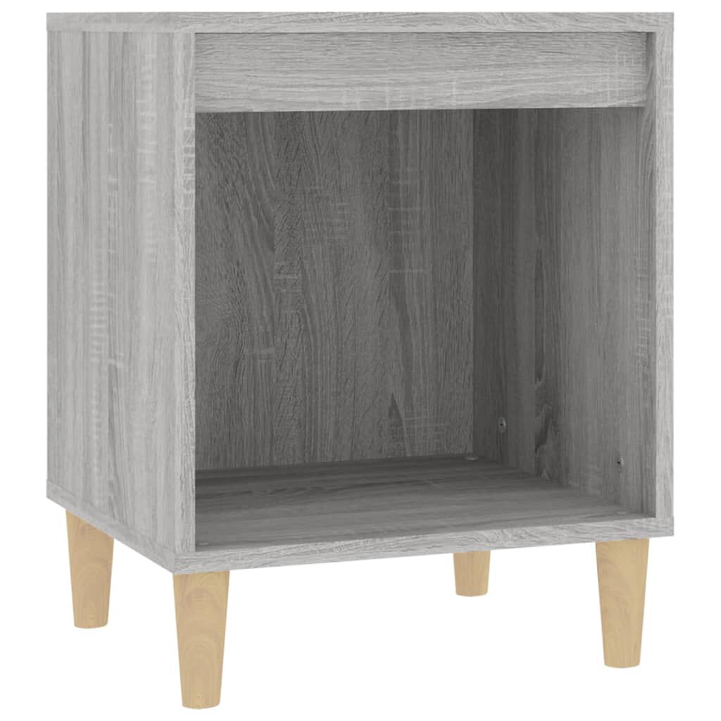 vidaXL Κομοδίνο Γκρι Sonoma 40x35x50 εκ.